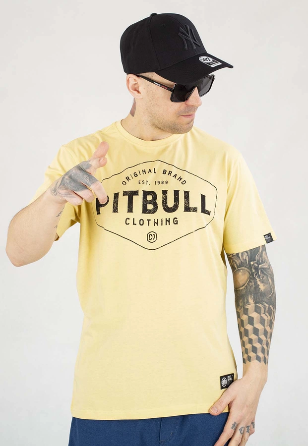 T-shirt Pit Bull Ultra Light Pitbull Co. żółty