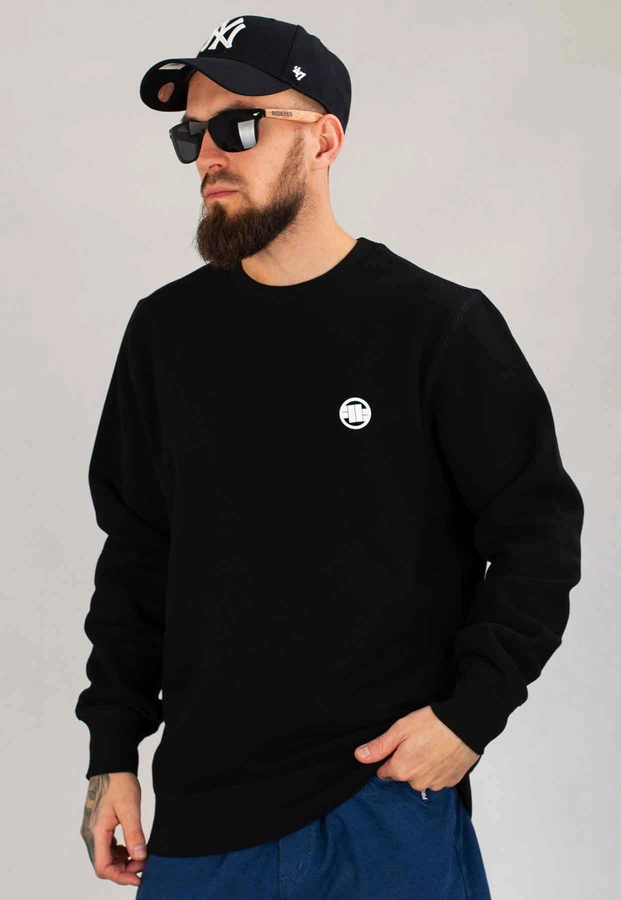 Bluza Pit Bull Bez Kaptura Small Logo czarna