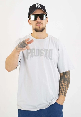 T-shirt Prosto Collage szary