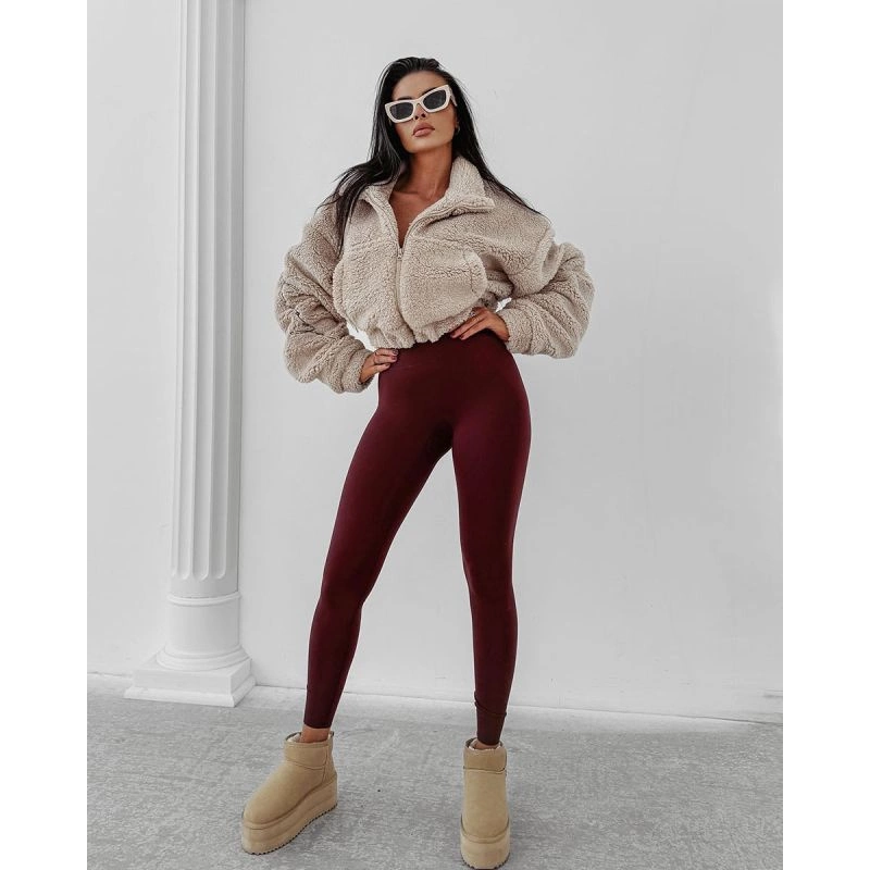 Bluza Olavoga Bez Kaptura Tedi beżowa