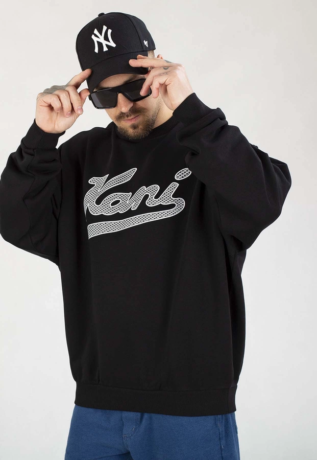 Bluza Karl Kani Bez Kaptura Versity Palm OS PD00005661 czarna
