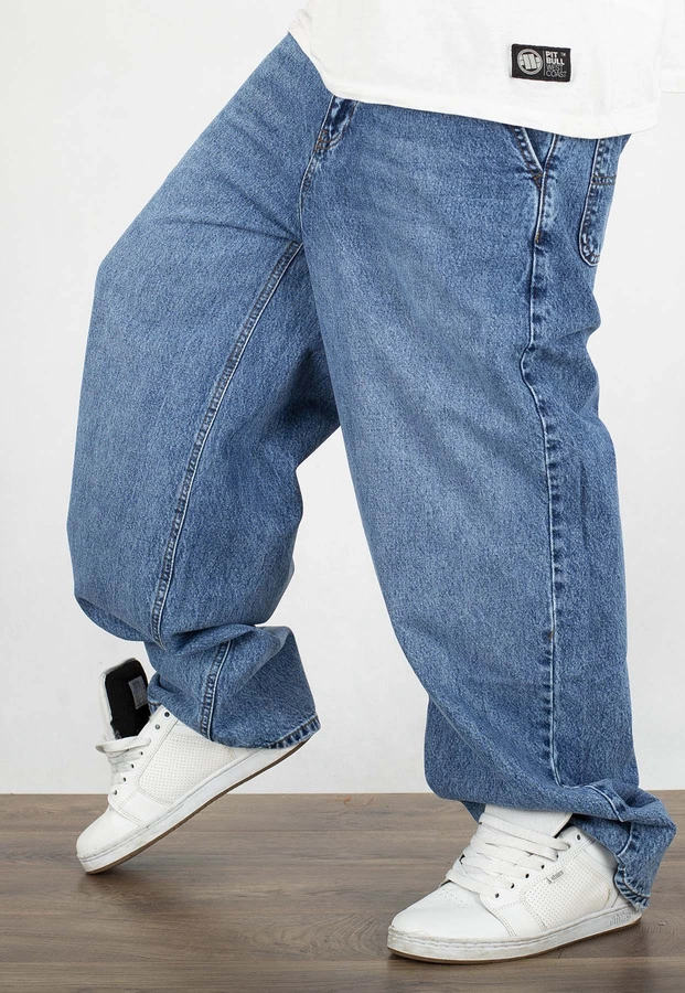 Spodnie I8 Denim BAG77 Baggy blue