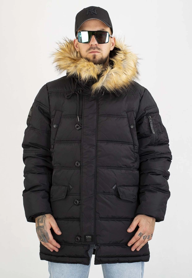 Kurtka Pit Bull Zimowa Parka Kingston II black