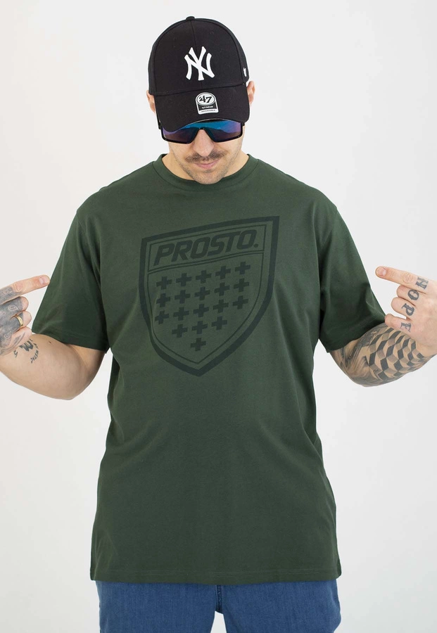 T-shirt Prosto Shield khaki
