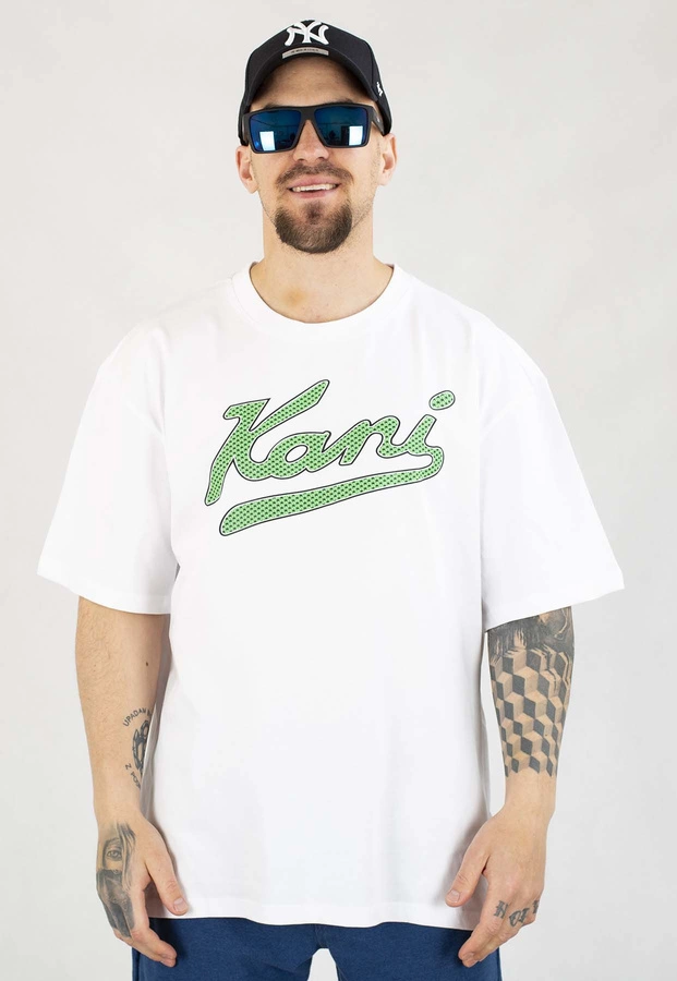 T-shirt Karl Kani Varsity Palm Print PD00005336 biały
