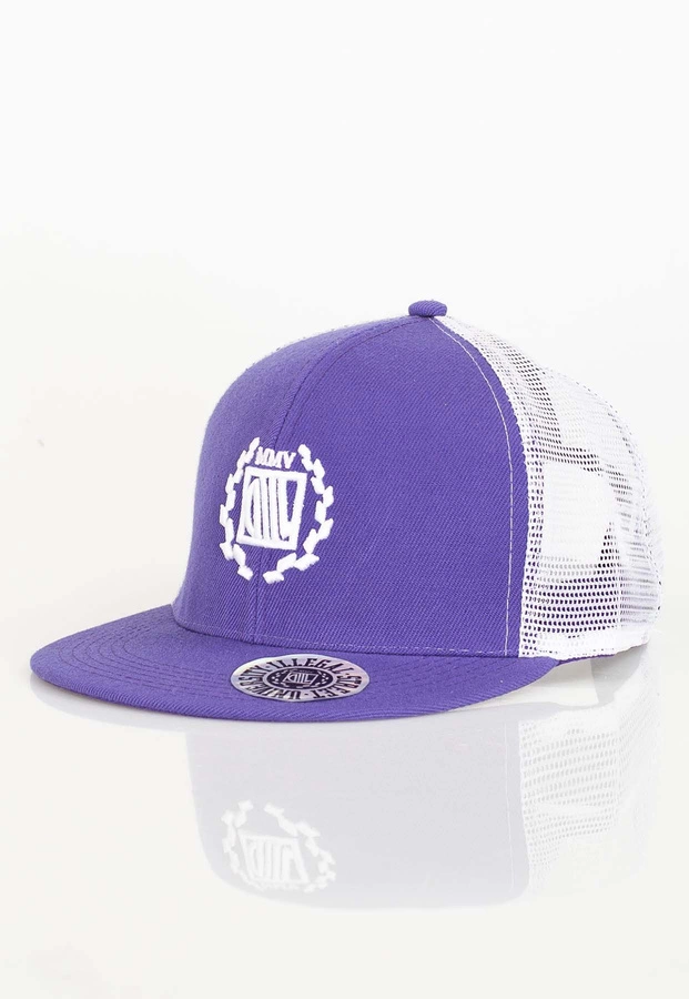 Czapka Trucker Diil Laur fioletowa