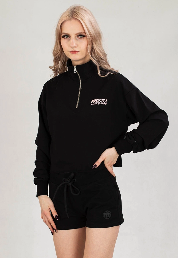 Bluza Prosto ZIP Genuma czarna