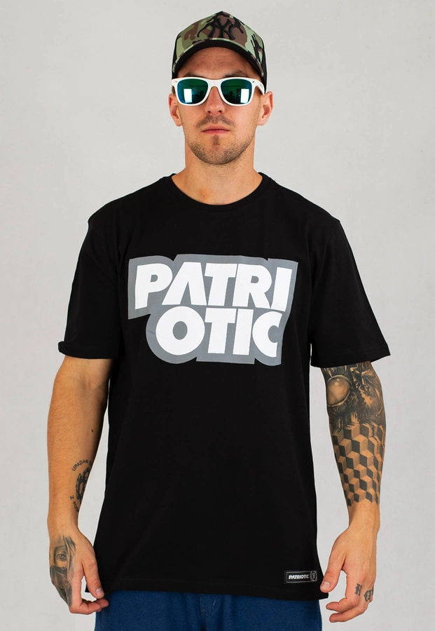 T-shirt Patriotic Cls Hard czarny