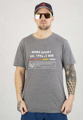 T-shirt Moro Sport Moro Moro Legend szary