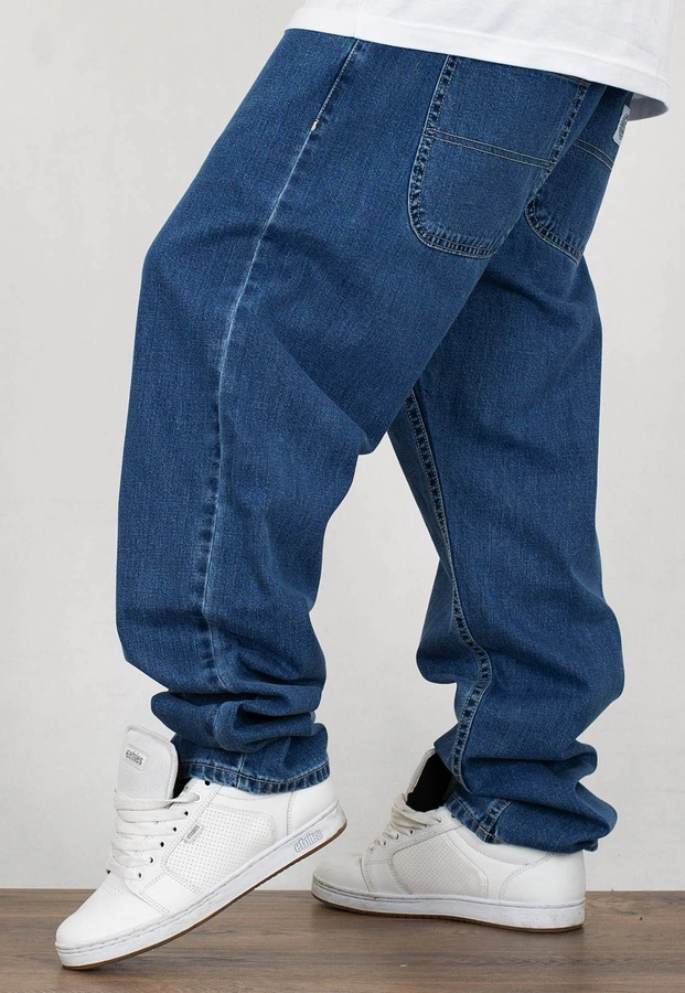 Spodnie Mass Jeans Baggy Fit Craft blue