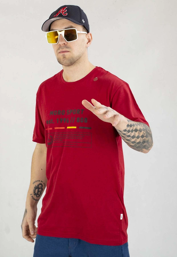 T-shirt Moro Sport Moro Moro Legend czerwony