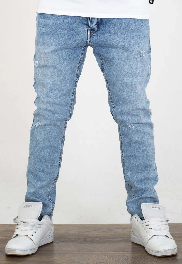 Spodnie I8 Denim SKIN15 Skinny light blue 