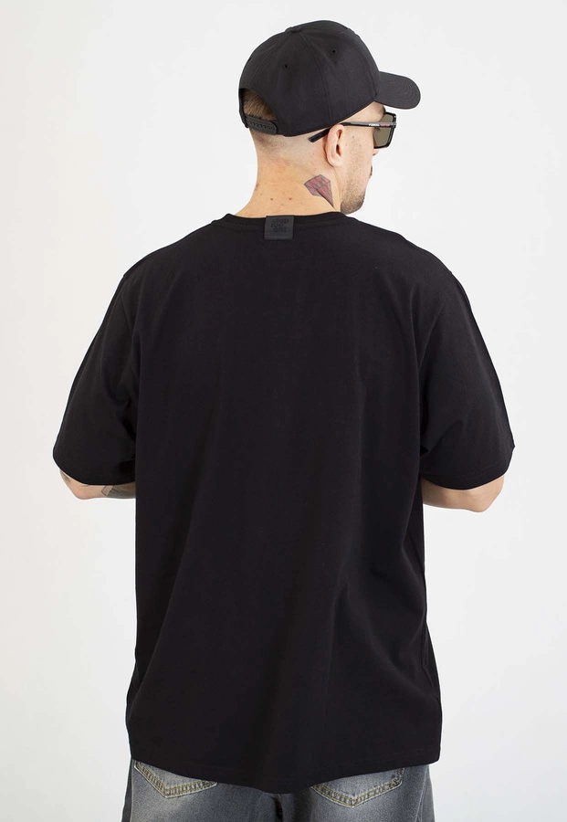 T-shirt Stoprocent Skull czarny