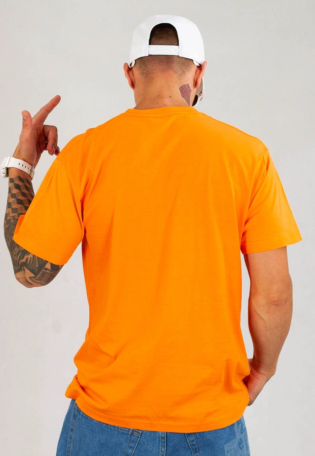 T-shirt Niemaloga Slim 150 Smooth pomarńczowy