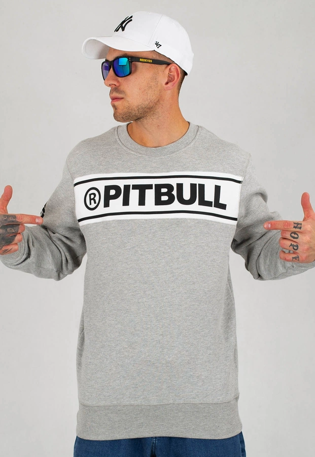 Bluza Pit Bull Potomac szara melanż