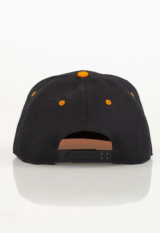 Czapka Snapback Diil Laur czarno pomarańczowa