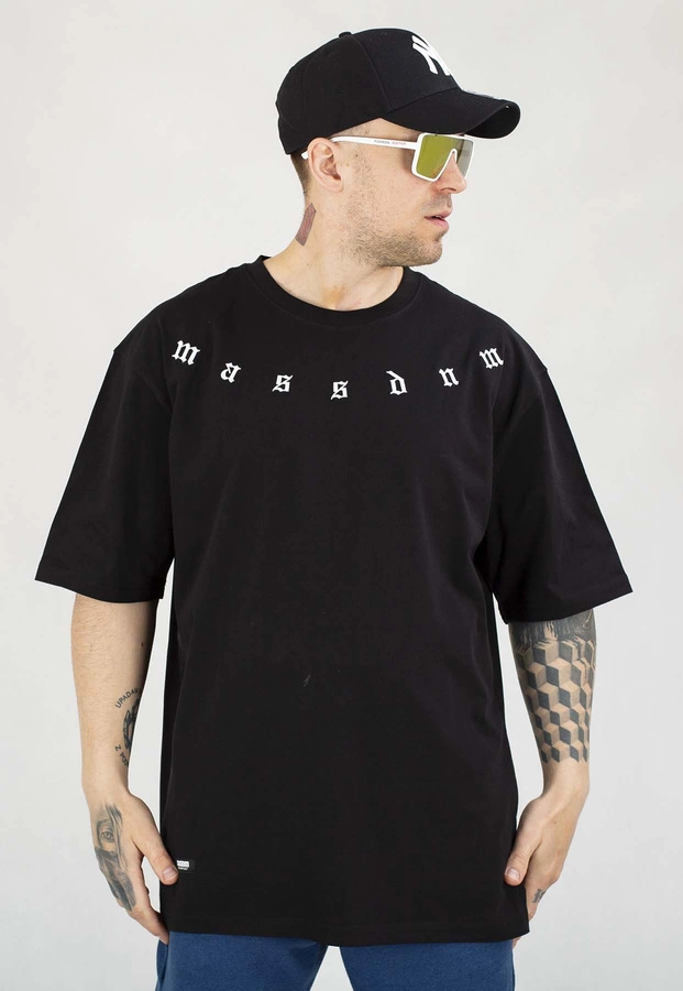 T-shirt Mass Bergen czarny