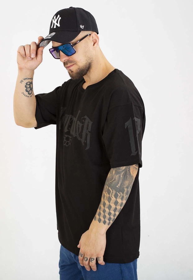 T-shirt Chada Proceder Oversize Proceder 1312 czarny