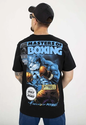T-shirt Pit Bull Master Of Boxing black