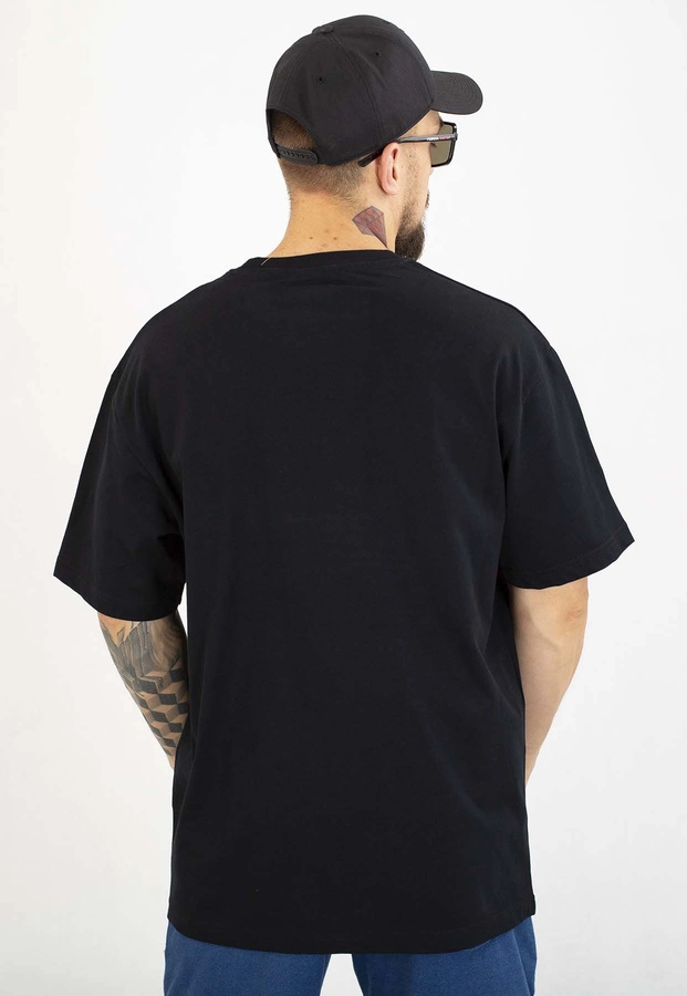 T-shirt Lucky Dice Baggy LD Clothing czarno złoty