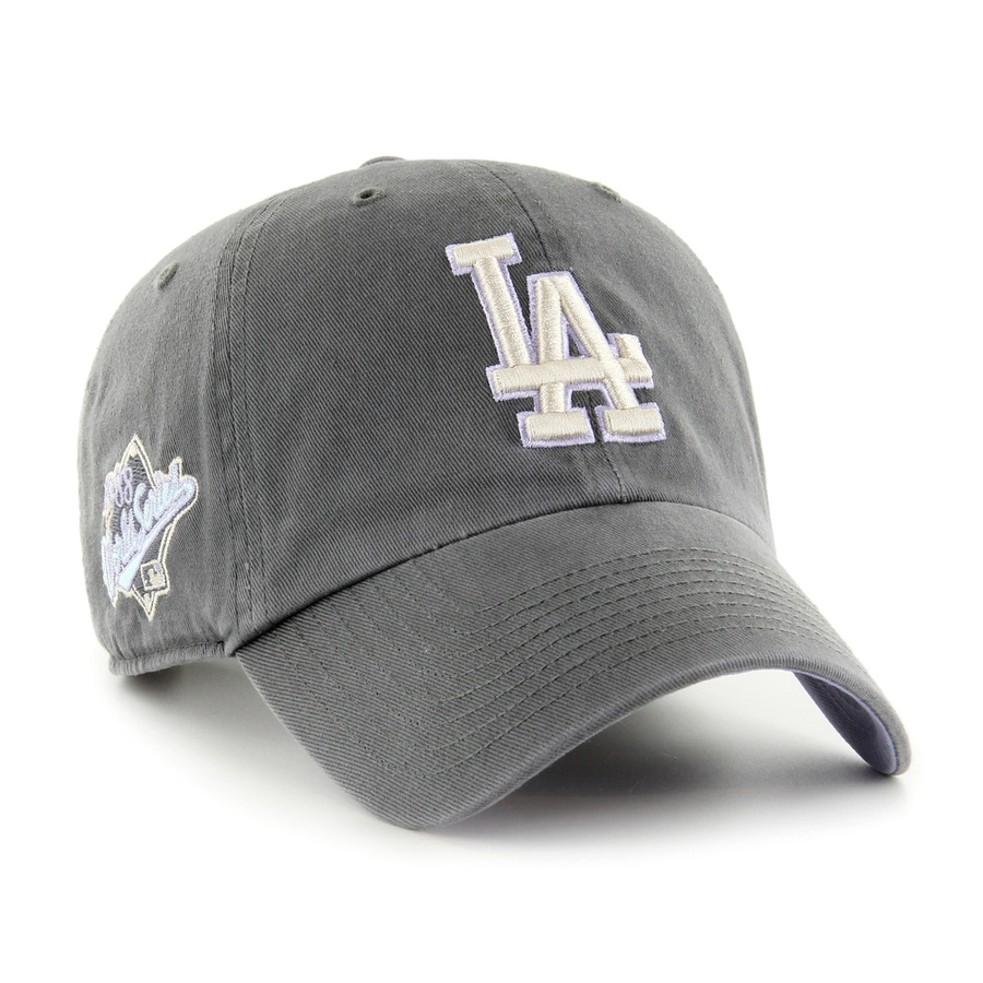 Czapka 47 Brand MLB Los Angeles Dodgers Double Under 47 CLEAN UP BCWS-DBLUN12GWS-CC88