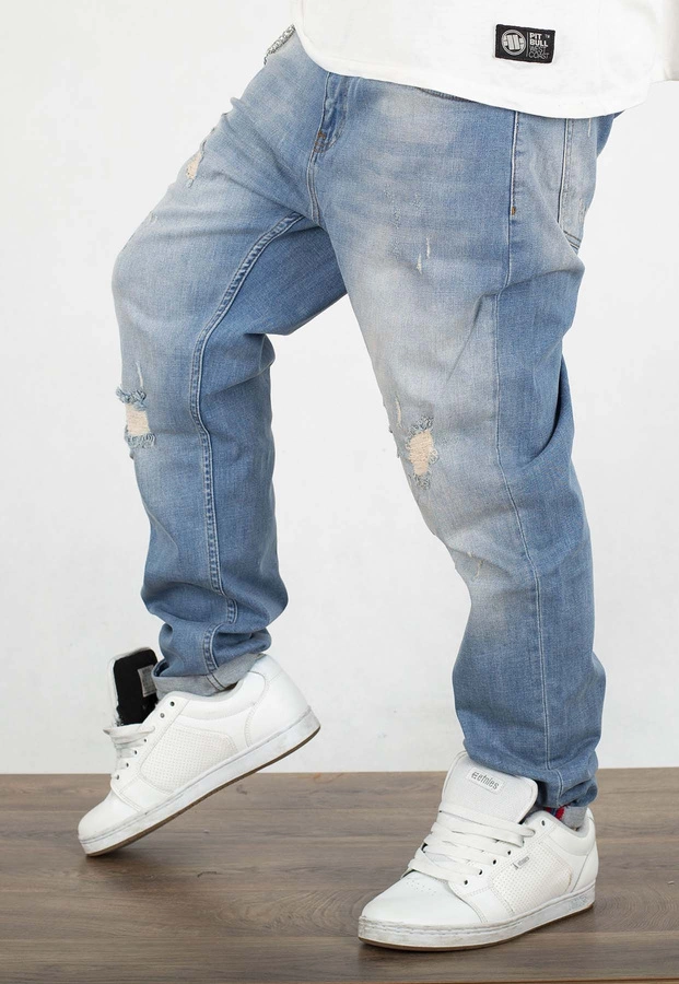 Spodnie I8 Denim BOY47 light blue