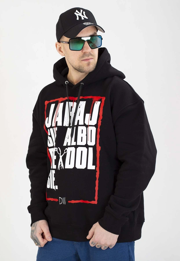 Bluza Demonologia Z Kapturem Jaraj Się czarna