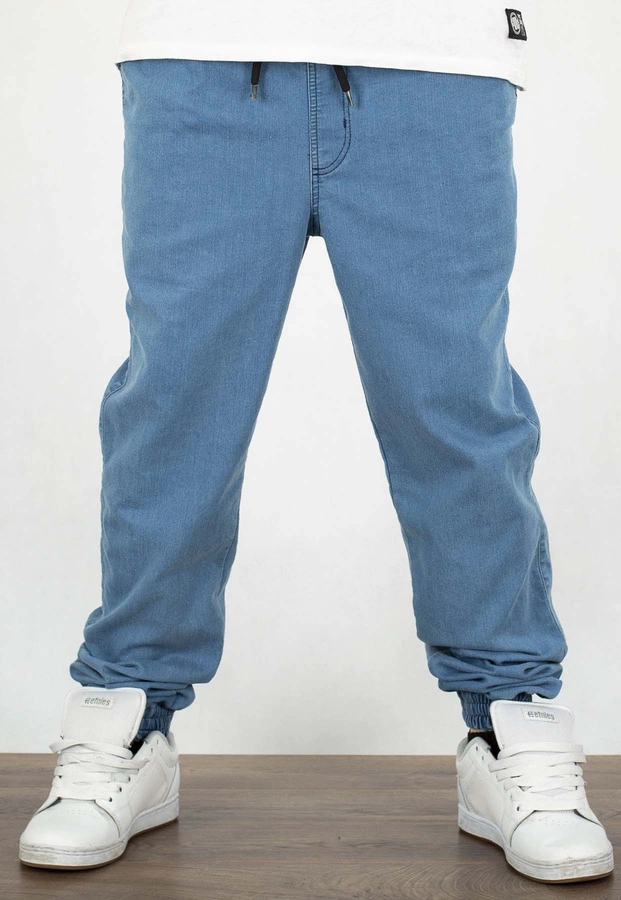 Spodnie Patriotic Jeansowe Laur jasno niebieskie