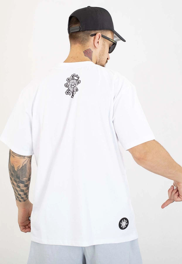 T-shirt Brain Dead Familia Snakes biały