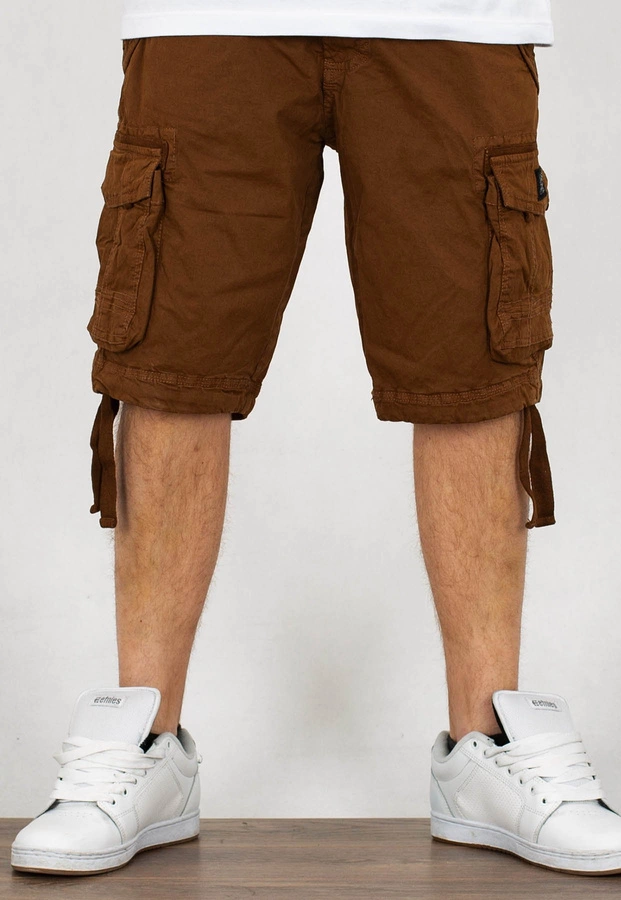 Spodenki Pit Bull Cargo Short Carver brązowe