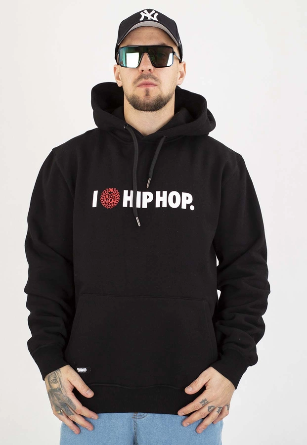 Bluza Mass Z Kapturem Feelings czarna