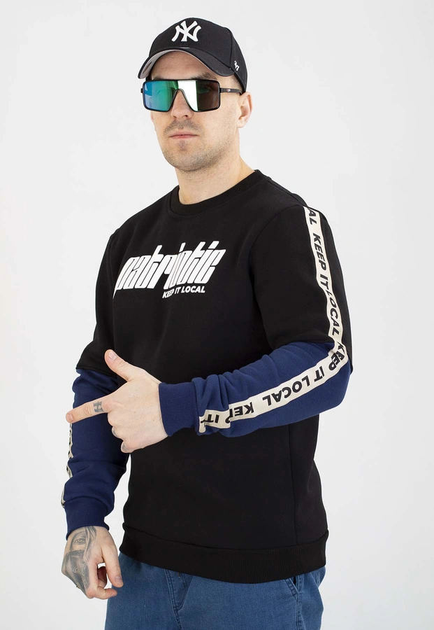 Bluza Patriotic Bez Kaptura P-Keep It Tapes czarna
