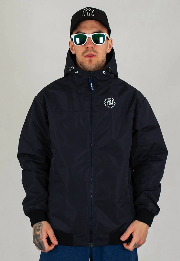 Kurtka Diil Zip Laur granatowa