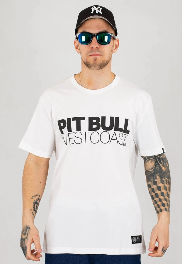 T-shirt Pit Bull TNT biały