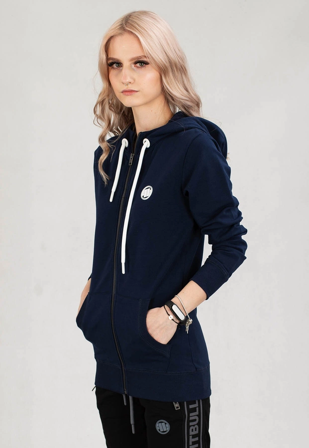 Bluza Pit Bull Zip French Terry Jasmine granatowa