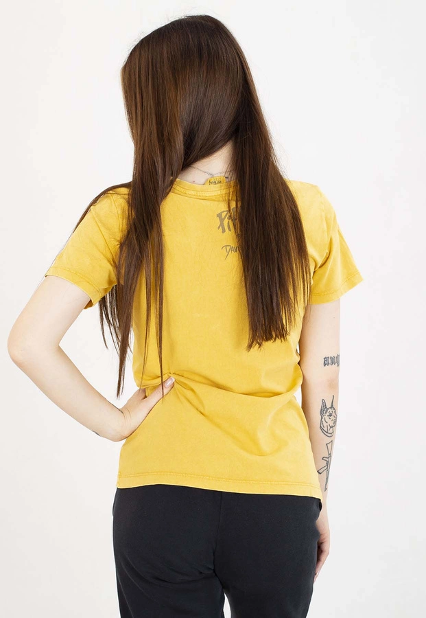 T-Shirt Pit Bull Beachbreak 190 washed yellow