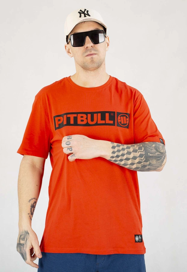 T-shirt Pit Bull Hilltop 170 czerwony