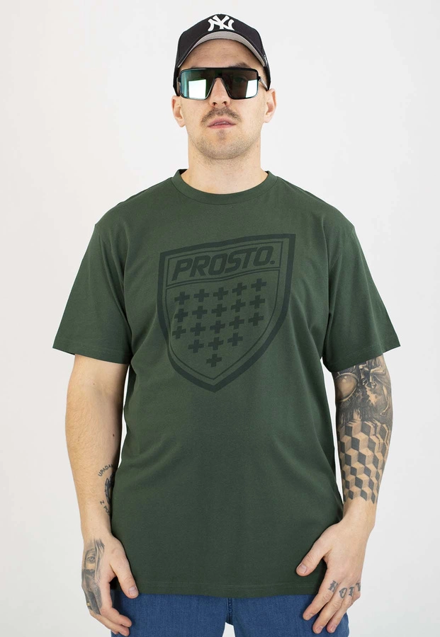 T-shirt Prosto Shield khaki