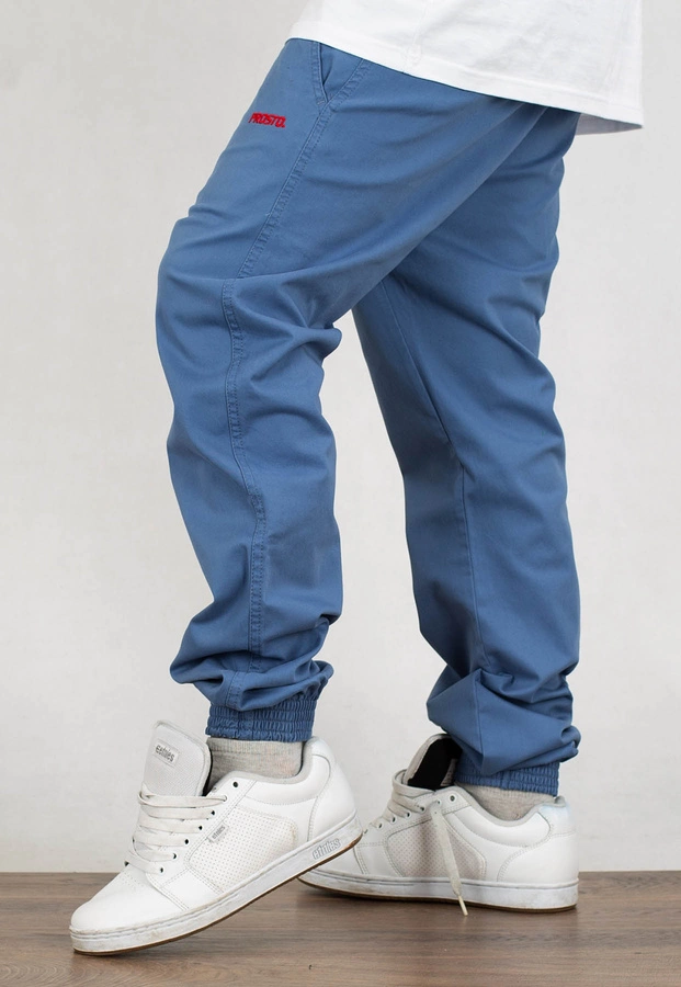 Spodnie Prosto Chino Jogger Chapo blue