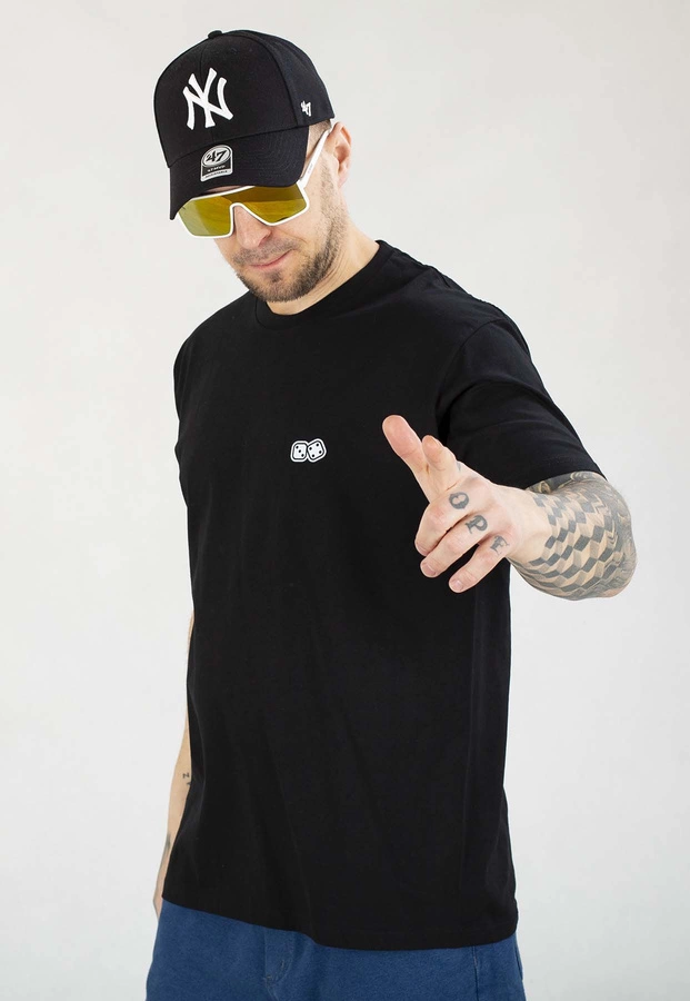 T-shirt Lucky Dice Small Dice czarny