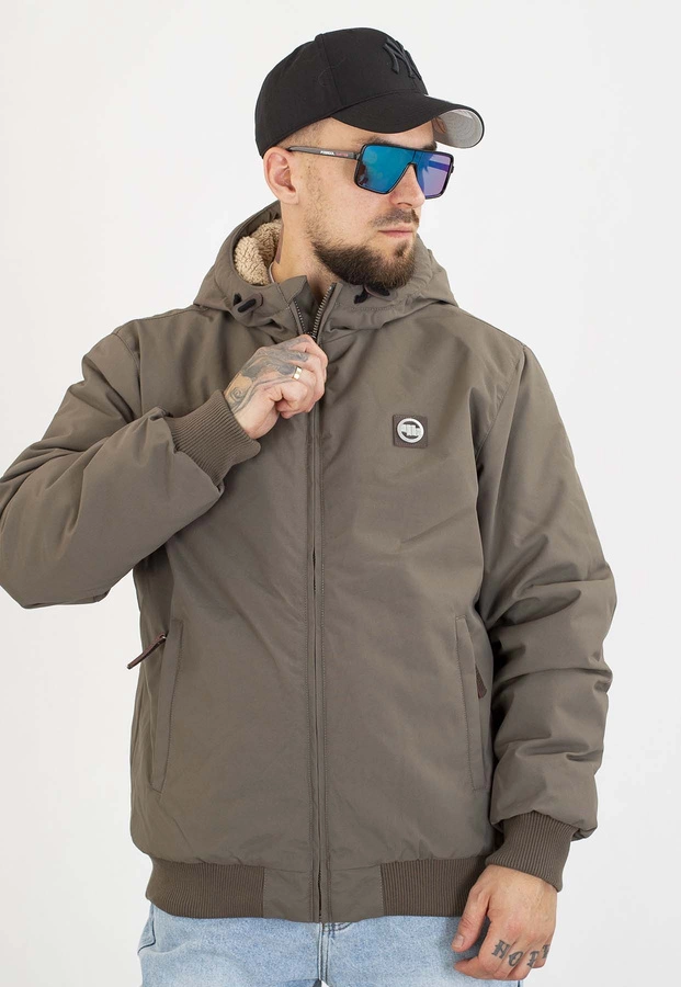 Kurtka Pit Bull Zimowa Elkwood III taupe