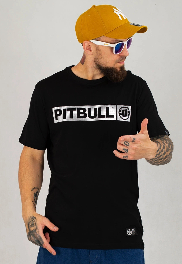 T-shirt Pit Bull Ultra Light 140 Hilltop czarny