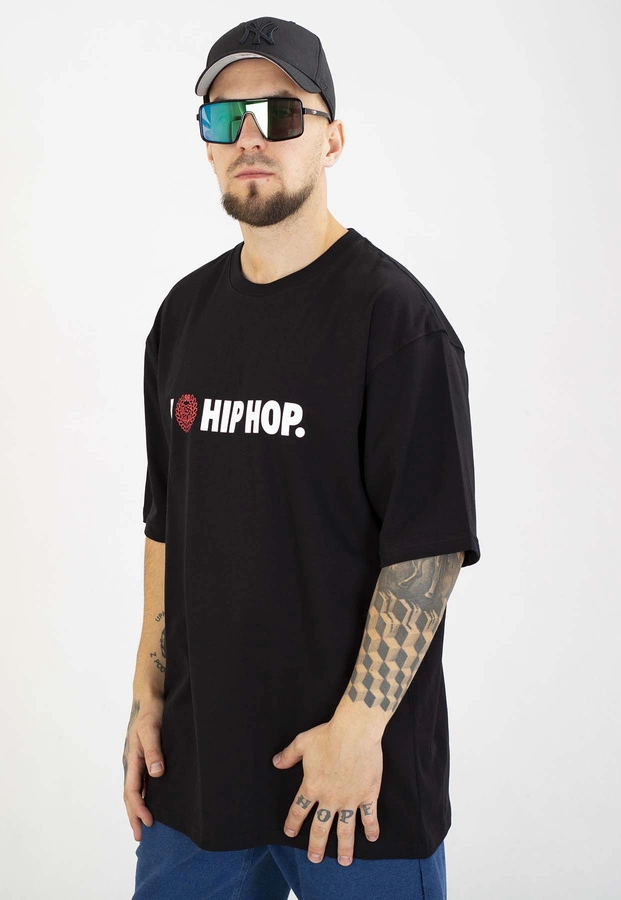 T-shirt Mass Feelings czarny