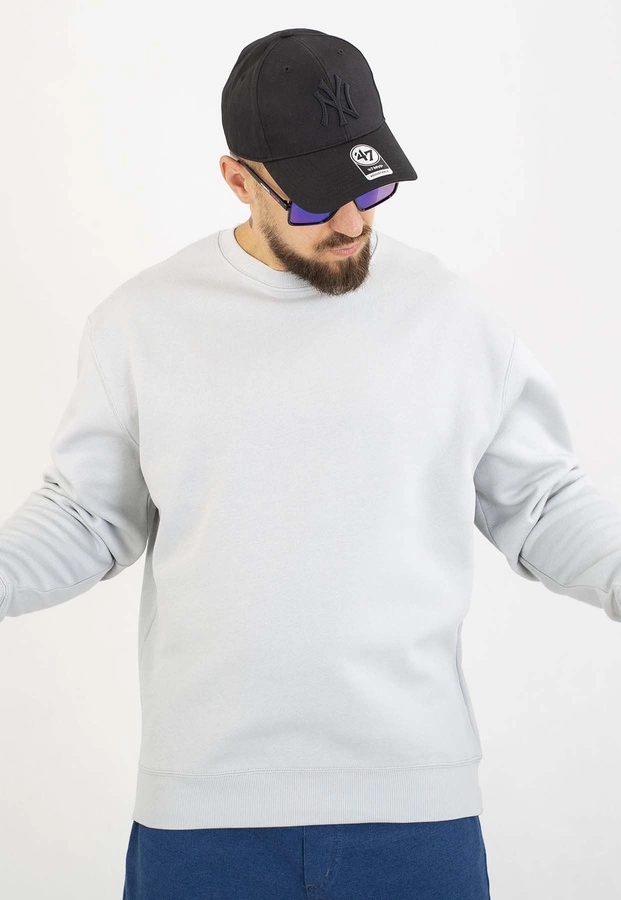 Bluza Niemaloga Crewneck srebrna