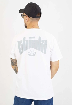 T-shirt Chada Proceder Kastet Logo biały