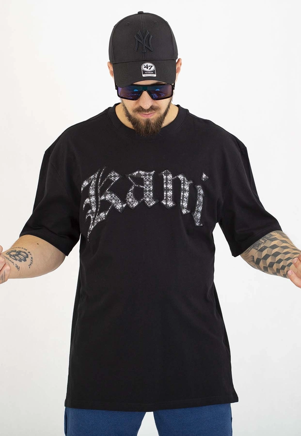 T-shirt Karl Kani Paisley Letter PD00005351 czarny