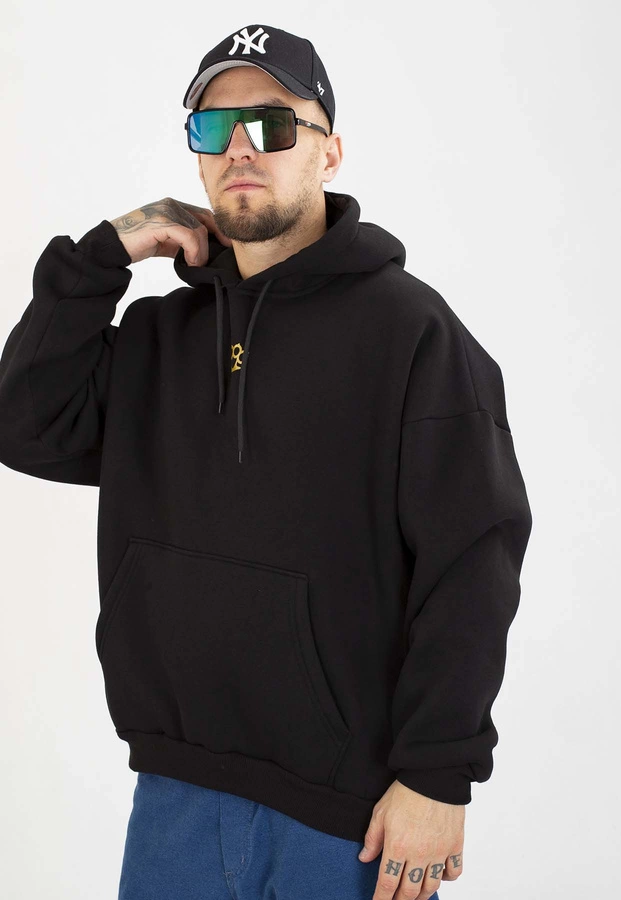Bluza Chada Z Kapturem Bluza Chada Z Kapturem Oversize Kastet Mini czarnaczarna