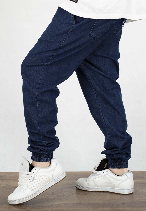 Spodnie Jigga Wear Crown Jogger Jeans blue