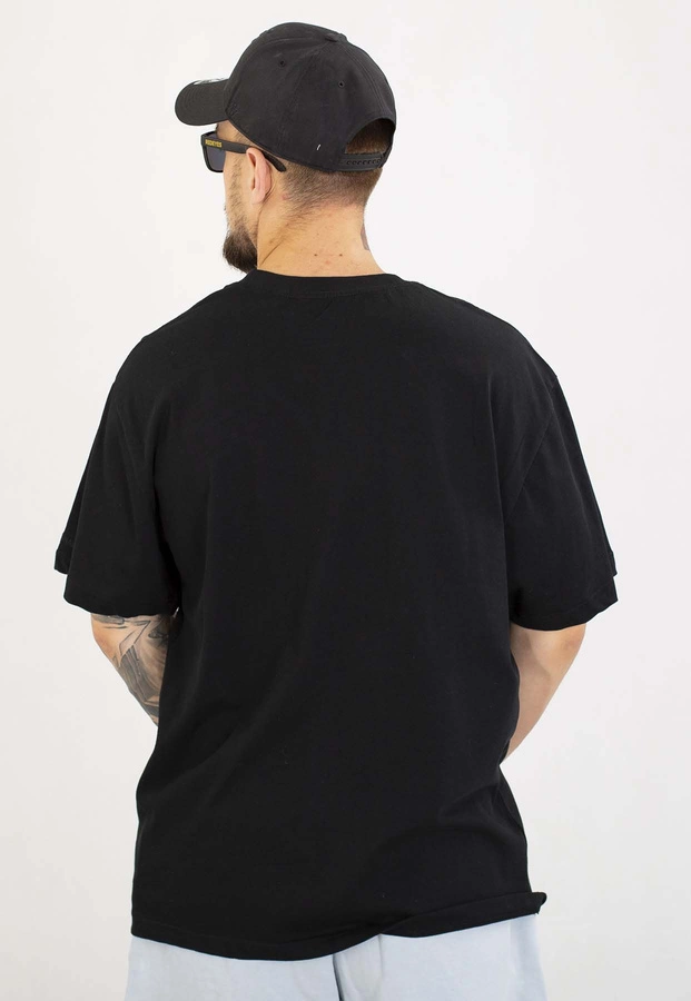 T-shirt Pit Bull Loose Fit Skull Logo 210 black