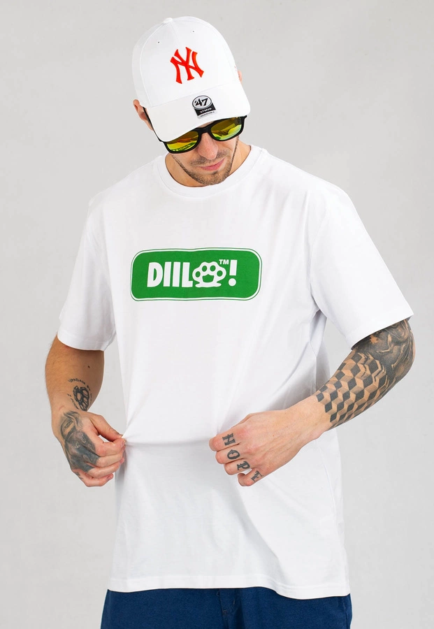 T-shirt Diil Frame biały